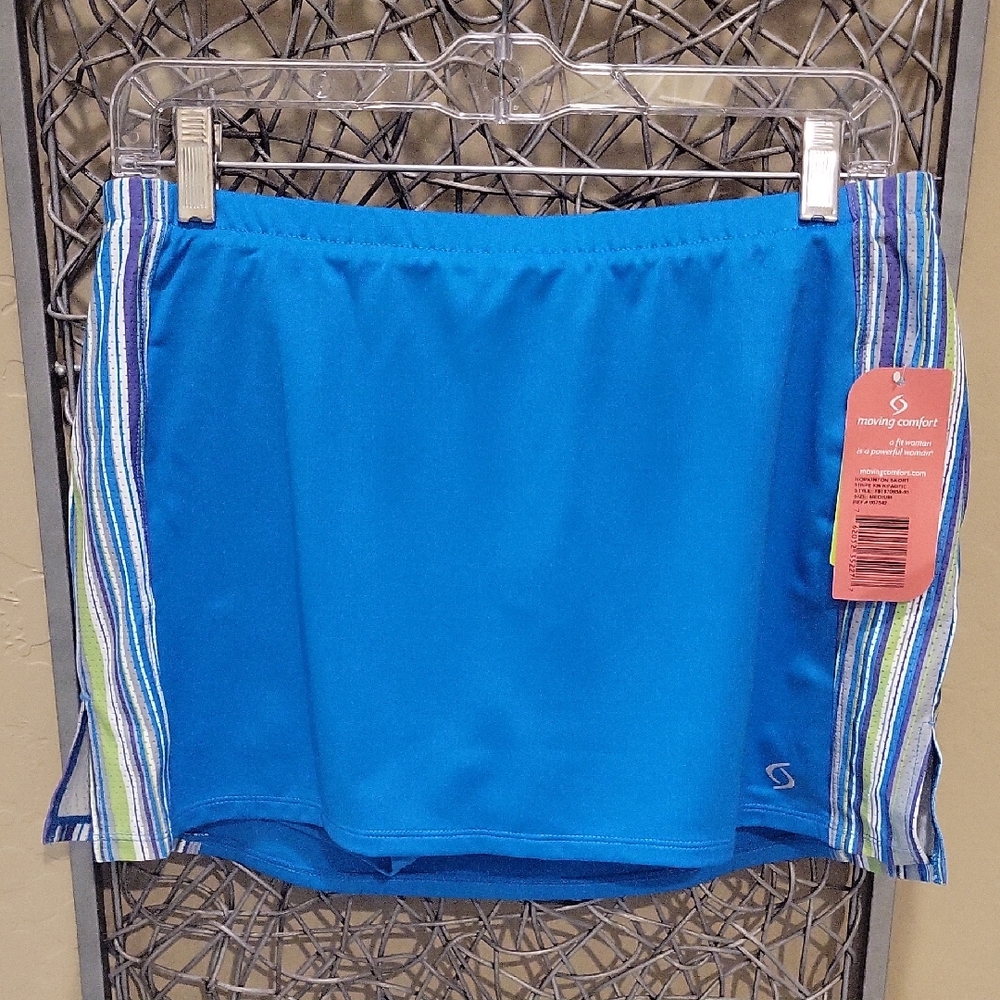 Moving Comfort Blue Athletic Skort - Picture 1 of 10